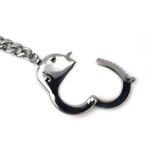 RVS halsketting met handboeien - SM - speeltjes