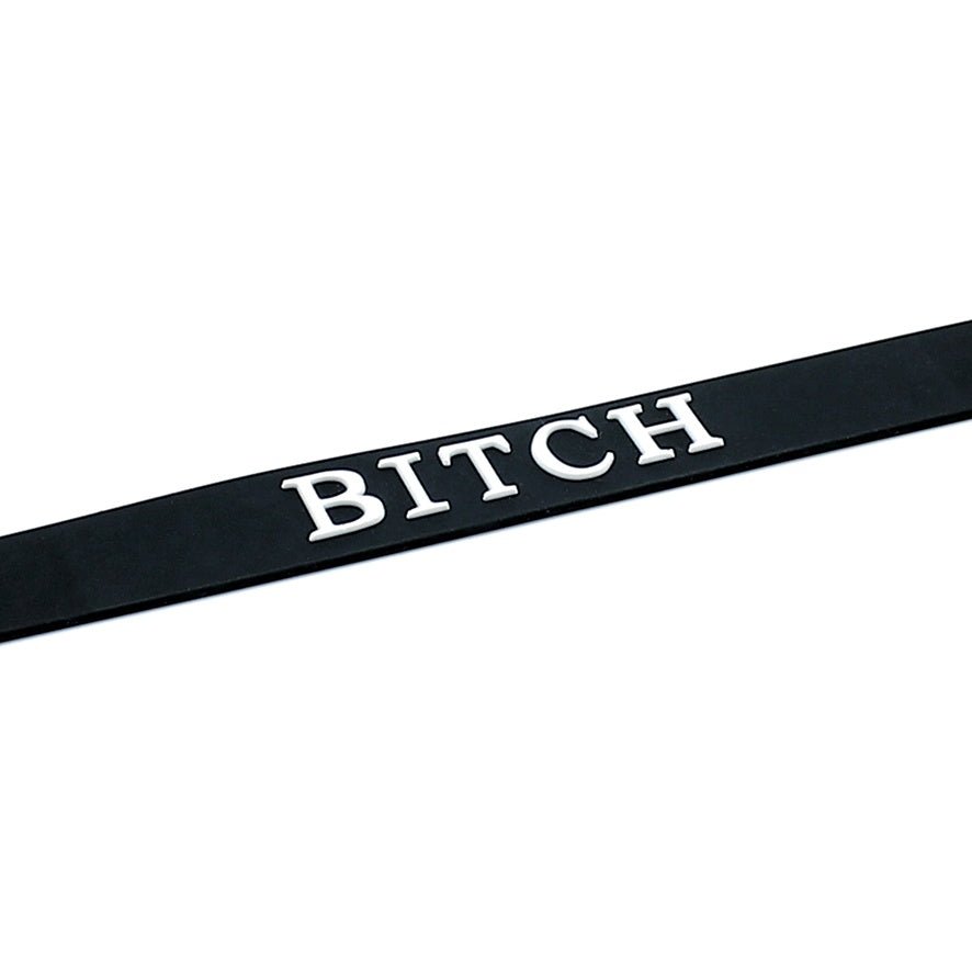 Silicone collar BITCH - SM - speeltjes