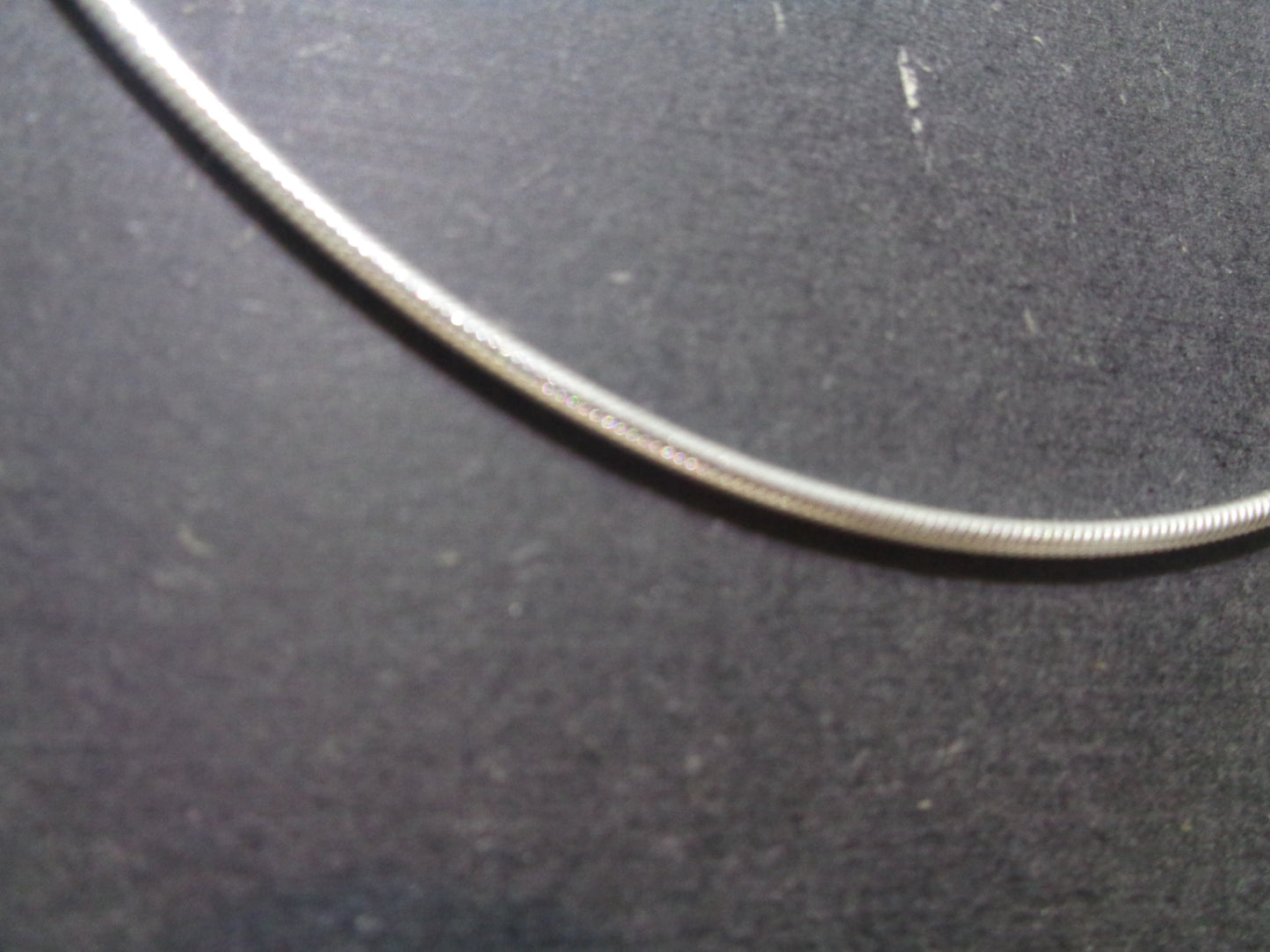 Sterling zilver halsketting 60 cm