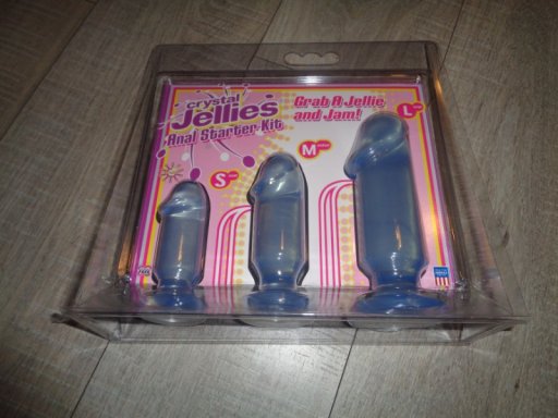 Crystal jellies anal starter kit clear