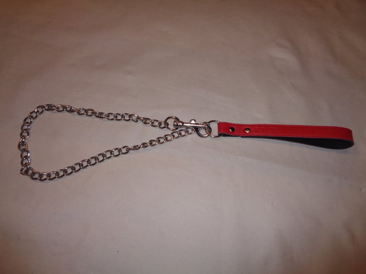 Leash red handle