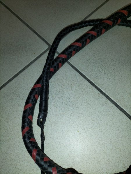 Snake Whip Shot Loaded rood/zwart