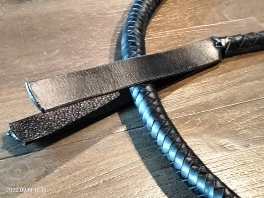 Snake whip met dubbele flap - SM - speeltjes