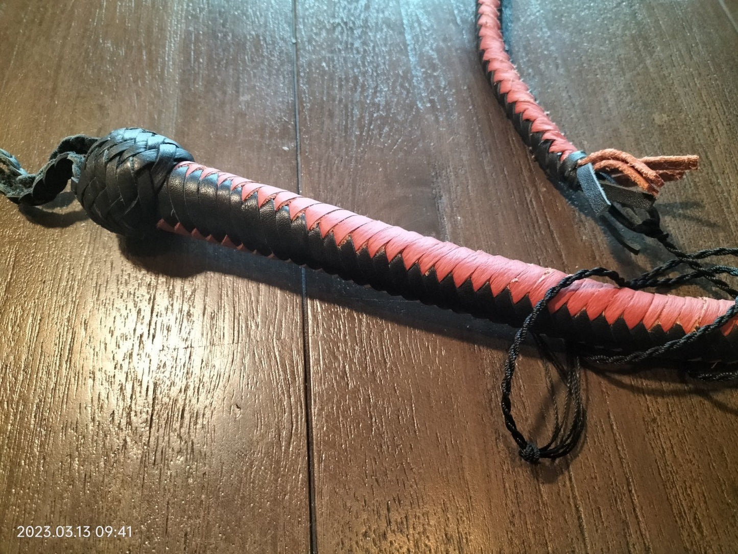 Snakewhip 3 foot rood/cognac - SM - speeltjes