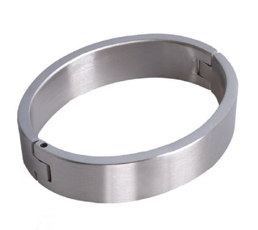 Story of O armband RVS geborsteld MAT maat S - SM - speeltjes