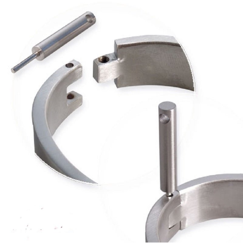 Story of O armband RVS geborsteld MAT maat S - SM - speeltjes