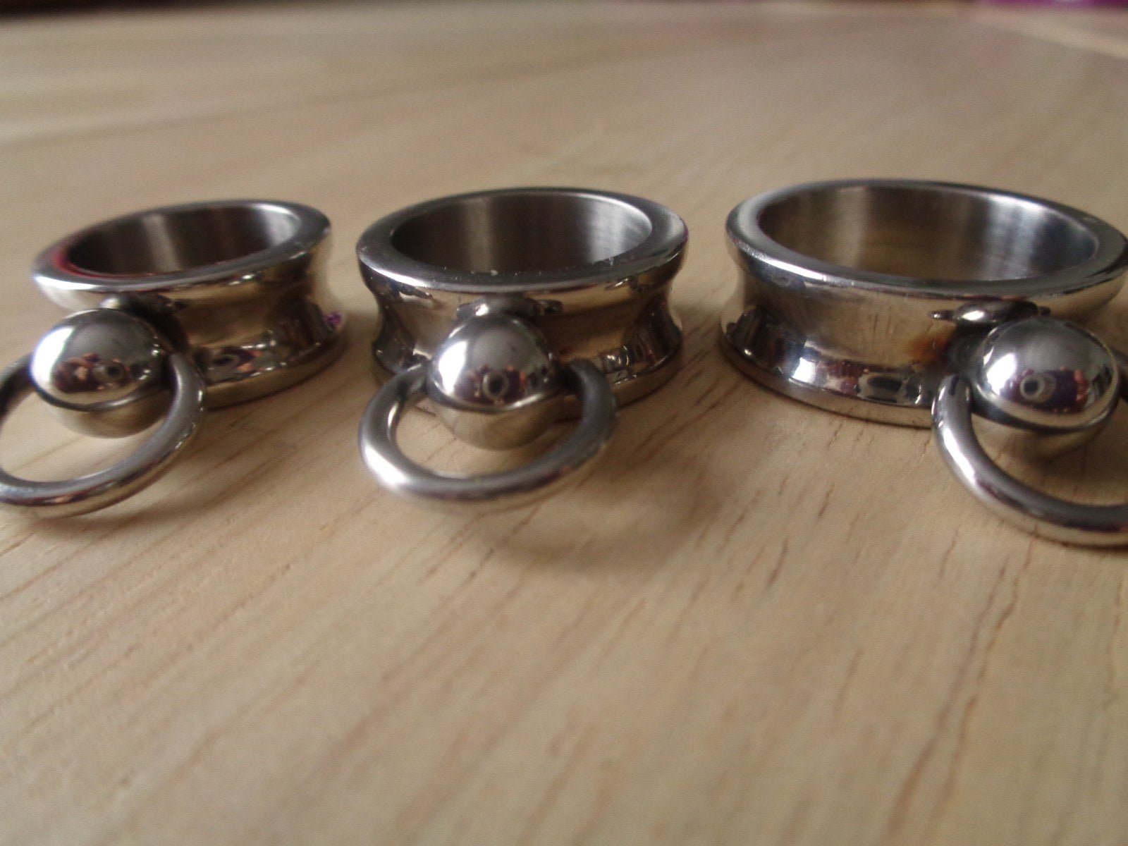 Story of O RVS ring maat 47 mm - SM - speeltjes