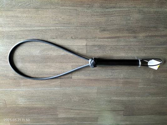 The loop 60 cm met zwart metalen handvat - SM - speeltjes