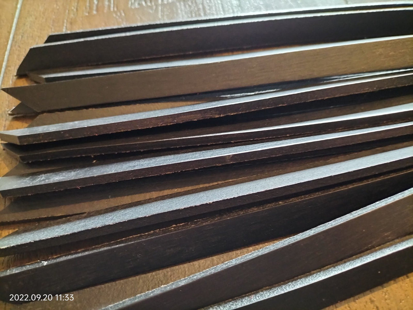 Tuigleer flogger zwart - SM - speeltjes